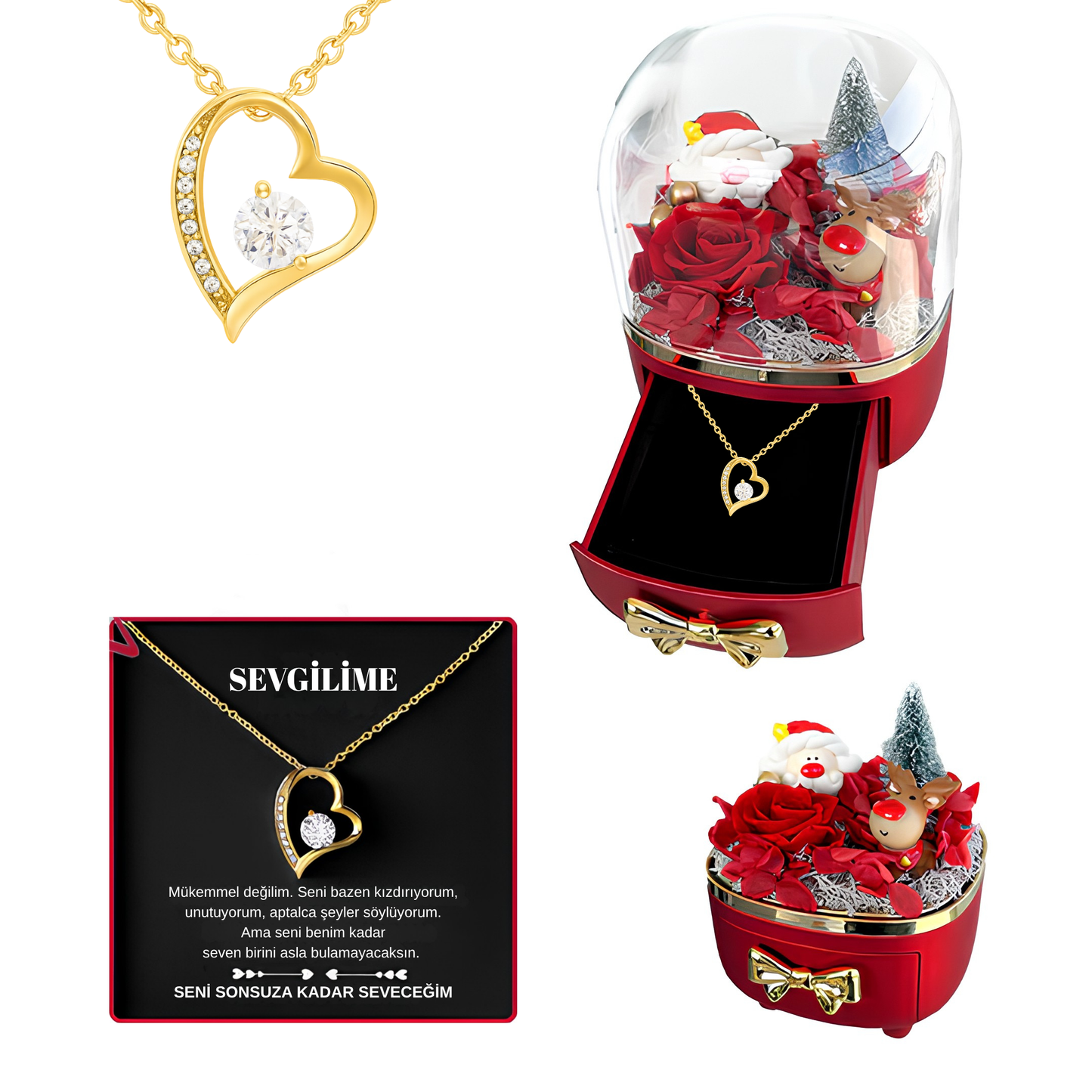 Marizet® Eşsiz Zerafet Kutusu & Zerafet Kolyesi